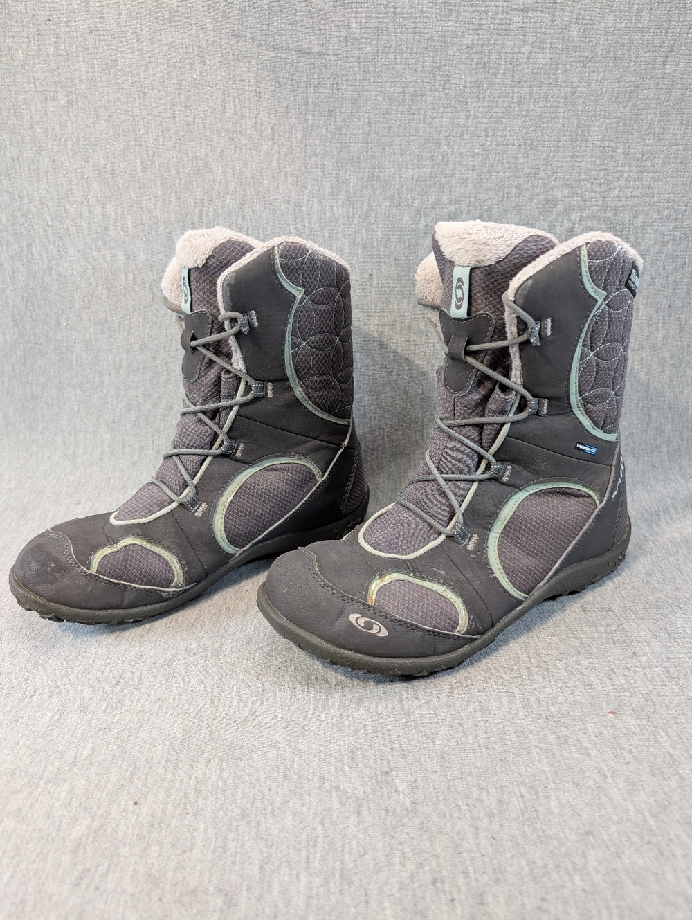 Salomon Waterproof Insulated Boots Women's 8 Gray